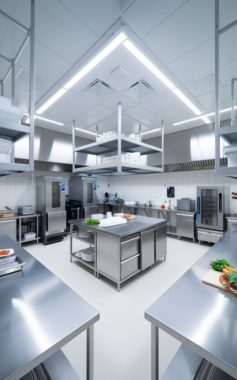 Stainless Steel Fabrication for Supermarket